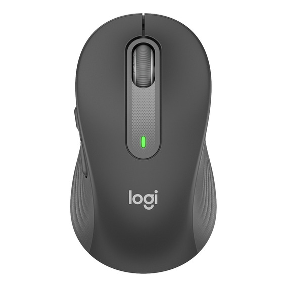 Mouse inalámbrico Logitech  Signature M650 Medium grafito