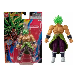 Muñeco Dragon Ball Broly Evolve Super Saiyan 13 Cm Bandai