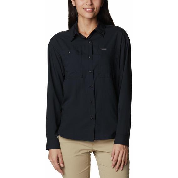 Blusa Columbia Mujer Silver Ridge Utility Negro