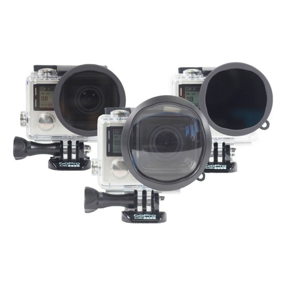 Polarpro Filtros Polarizados Gopro Hero 4 3 Silver Black