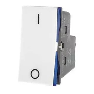 Módulo Interruptor Bipolar Simples 10a - 612005bc Pial Plus+ Cor Branco Corrente Nominal 10 A Voltagem Nominal 250v