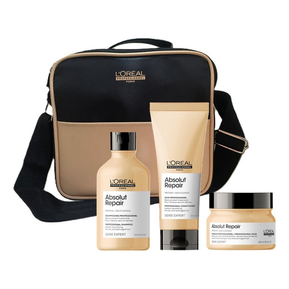 Shampoo + Acondicionador + Mascarilla Loreal Absolut Repair