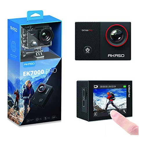 Akaso Ek7000 Pro 4k Tactil Eis Vision Ajustable Accesorios
