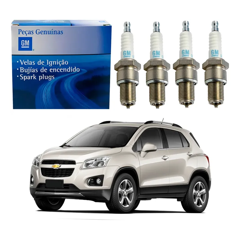 Jogo Velas Original Tracker 1.8 16v 2014 A 2016