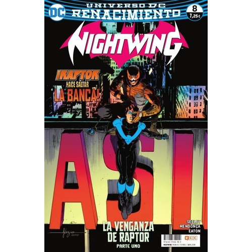 Nightwing  15/8 (renacimiento) - Tim  Seeley, De Tim Seeley. Editorial Ecc España En Español