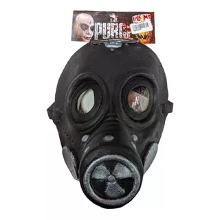 Mascara Gas Mask Toxic Halloween Latex Cotillon Disfraz