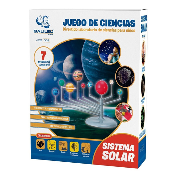 Juego De Ciencias Sistema Solar Galileo Italy