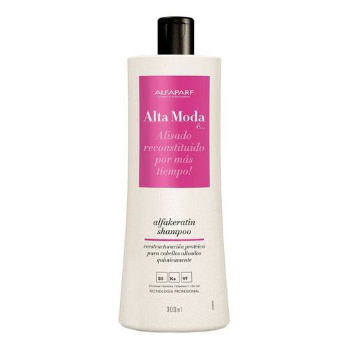 Shampoo Alta Moda É Alfakeratin X 300 Ml