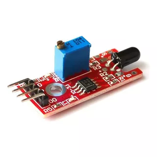 Módulo De Sensor De Llama Ky-026  4 Pines Arduino