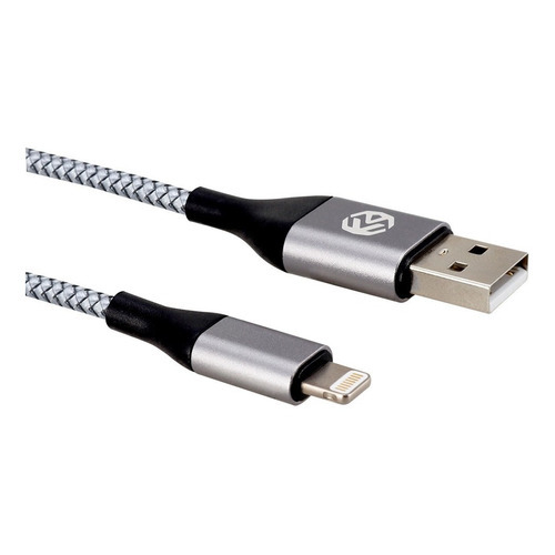 Cable Outdoor Usb A Lightning Mfi 1 Mt - Evorok Ev-91757 /vc Color Negro