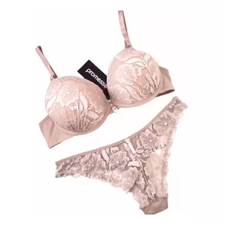 Conjunto Promesse Push Soft C/ Colaless Microfibra Art 76741