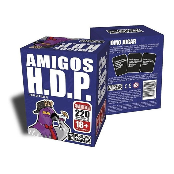 Juego De Mesa Amigos Hdp H. D. P. Hora De Pelear Original 