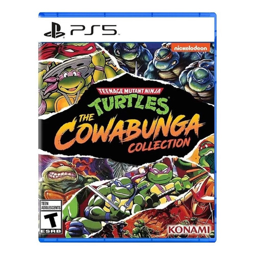 Teenage Mutant Ninja Turtles: The Cowabunga Collection  Teenage Mutant Ninja Turtles Standard Edition Konami PS5 Físico