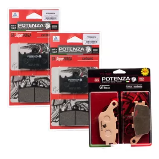 Kit Pastilha Potenza Diant+tras Gsf Bandit 1250 650 330 174