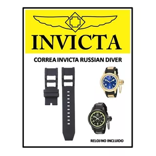 Correa Reloj Invicta Modelo Russian Diver 26mm 
