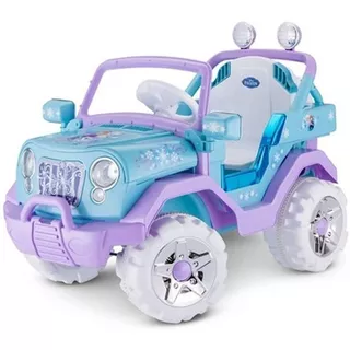 Carro De Bateria Recargable Jeep Frozen 