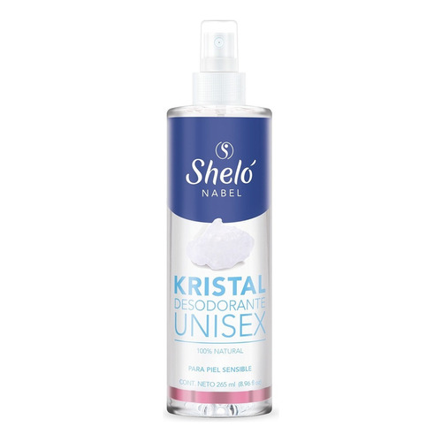 Kristal Desodorante Unisex En Base A Sales Minerales Natural Fragancia Sin Aroma