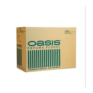 Oasis Espuma Floral Caja Con 24pzas.