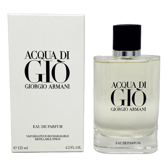 G. Armani Acqua Di Gio Eau De Parfum 125 Ml Para Hombre