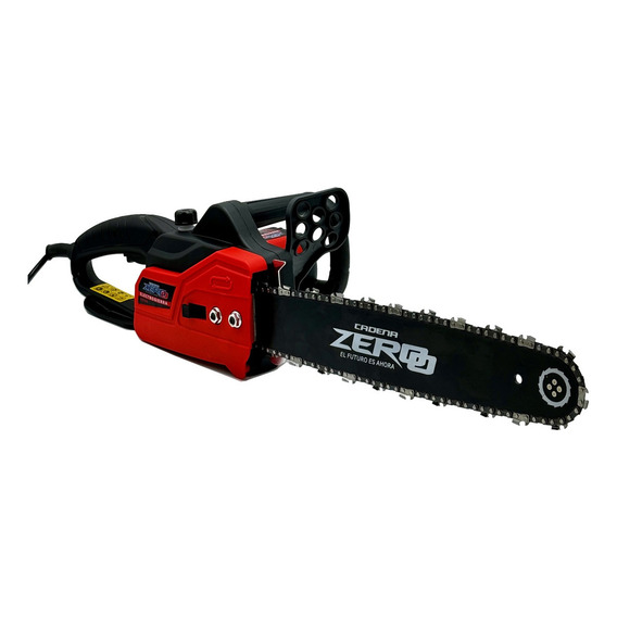 Electrosierra Motosierra Electrica Cadena Zero 2000w 40 Cm Color Rojo