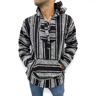 Chamarra Poncho Suéter De Jerga Unisex Artesanal