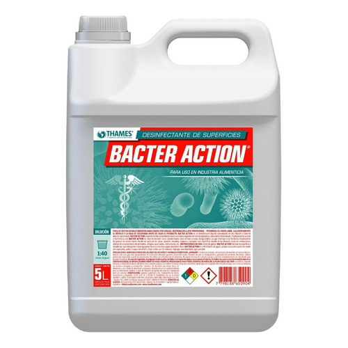 Thames Desinfectante Bacter Action Bidón 5 L