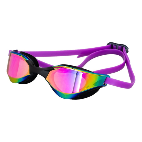 Gafas De Natación Antivaho Hd Para Adultos Color Purple Plating