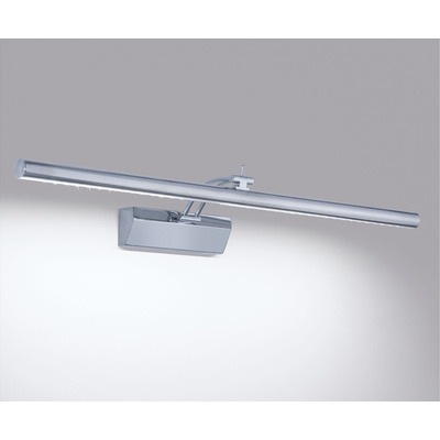 Aplique Pared Luz Led 15w Acero Cromo Calidad Premium Tz