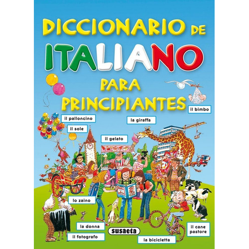 Libro Diccionario De Italiano Para Principiantes