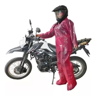 Impermeable Motorizado Bolsillo 3 Piezas Desechable