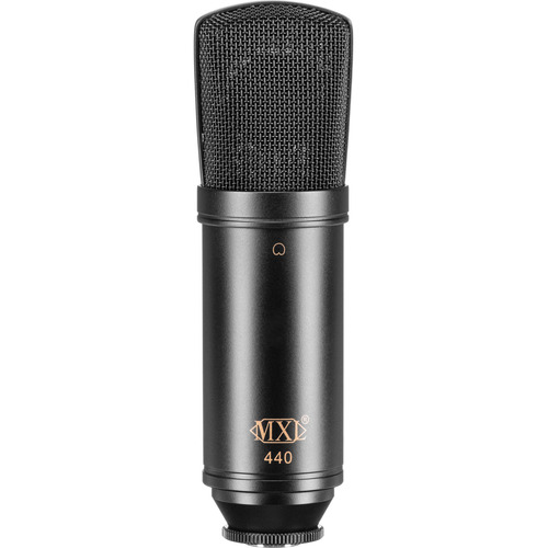 Micrófono de condensador profesional Mxl 440 Cardioid Studio, color negro