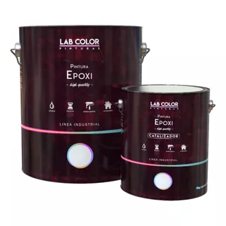 Pintura Epoxi X 20 Litros Colores Satinados Bi Componente