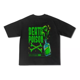 Remera Oversize Death Poison Exclusive
