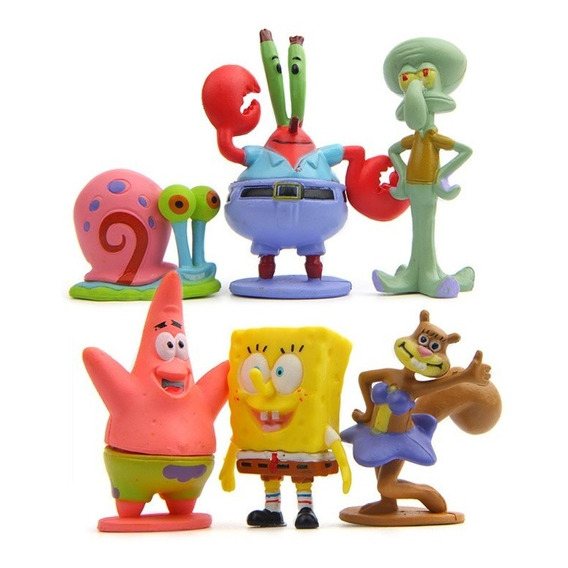 Figura Nickelodeon - Set Bob Esponja