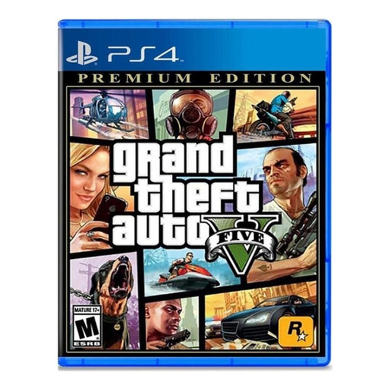 Grand Theft Auto V Premium Edition Ps4 Físico Playstation 4