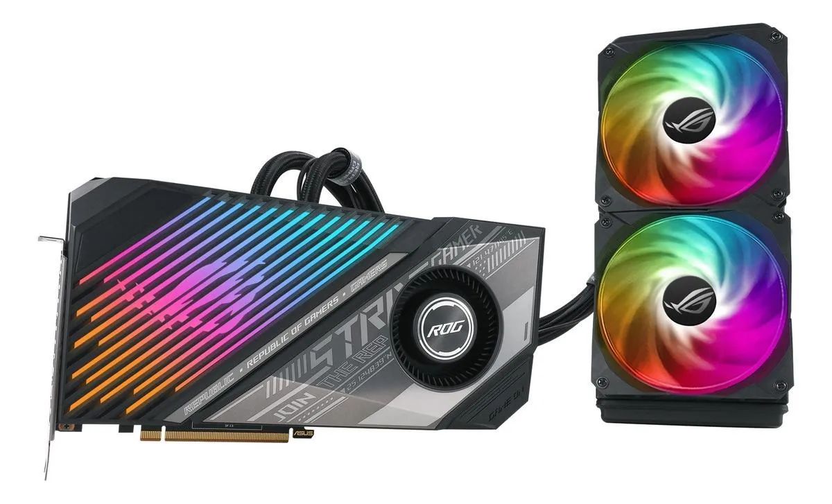 AMD Asus ROG Strix Radeon 6900 Series RX 6900 XT ROG-STRIX-LC-RX6900XT-T16G-GAMING