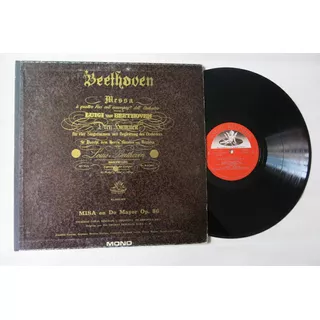 Vinyl Vinilo Lp Acetato Beethoven Misa En Do Mayor Op 86