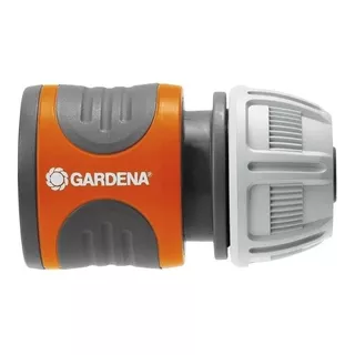 Conector Gardena Rápido 1/2 Jardín Manguera Color Gris Y Naranja