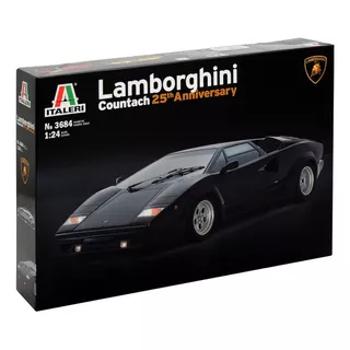 Kit Italeri Lamborghini Countach 25th Anniversary 1/24 3684