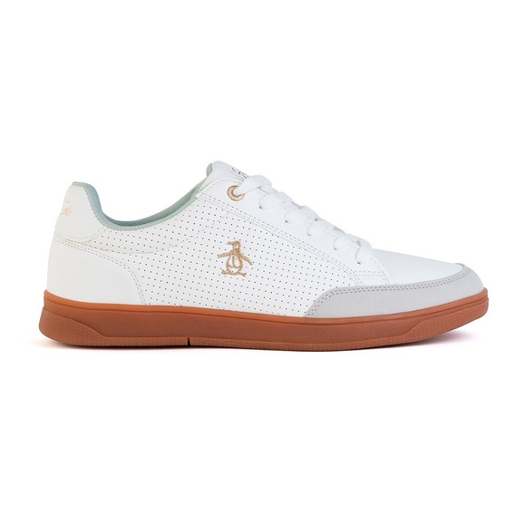 Tenis Original Penguin Style Cole Color Blanco Para Hombre