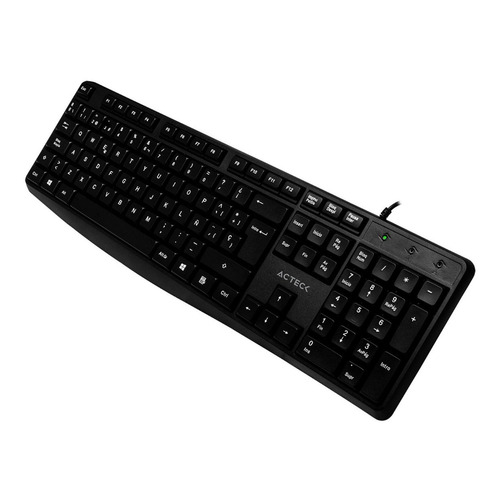 Kit Teclado Y Mouse Alambrico Acteck Creator Mk210 Ac-928984 Color del teclado Negro