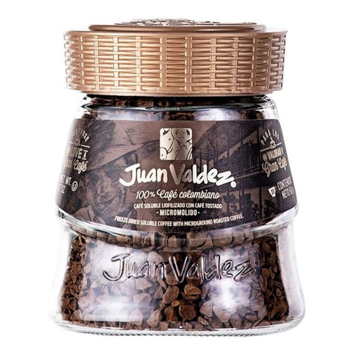 Café Soluble Juan Valdez Premium Colombiano 50 Gr