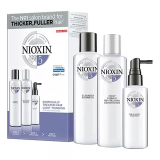 Kit Nioxin Sistema 5 - Shampoo E Cond 300ml + Leavein 100ml