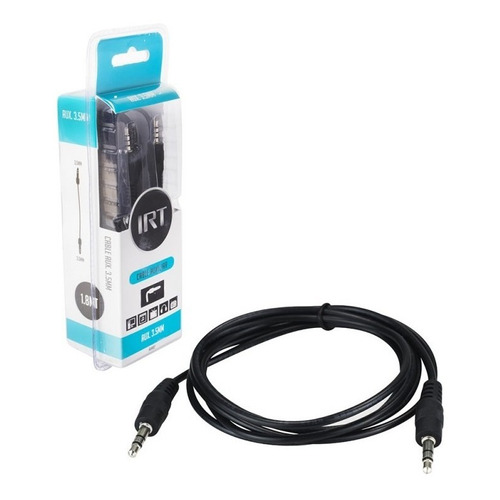 Cable Auxiliar 1.8mt Jack 3.5 Plug Irt