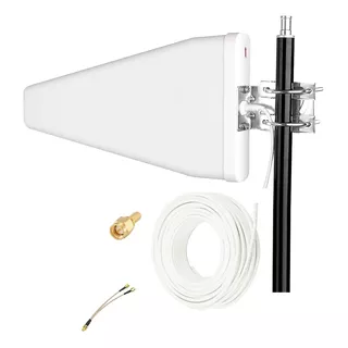 Antena Modem 4g  X 2 Sma, 15 Mts Cable, El Emporio Del Módem