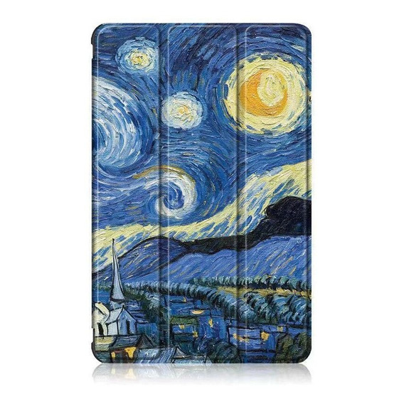 Para Samsung Galaxy Tab A7 Lite Funda Con Diseño De Estrella