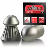 Balines Apolo Conic 4.5 X 100 Unid- Aire Comprimido