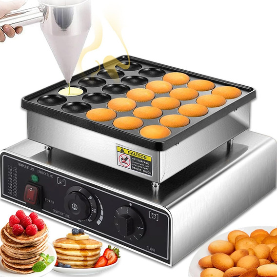 Maquina Electrica Industrial Comercial Mini Hotcakes 25pz