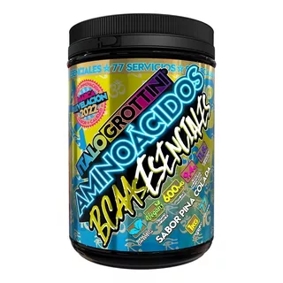 Aminoacidos Bcaas Esenciales 1 Kg 77 Servicios Italo. Sabor Piña Colada