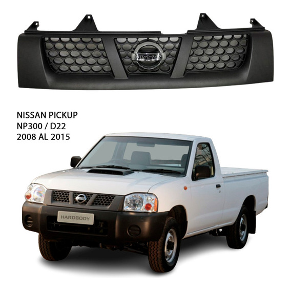 Parrilla Nissan Pickup Np300/d22 2011 2012 2013 Gris Oscuro